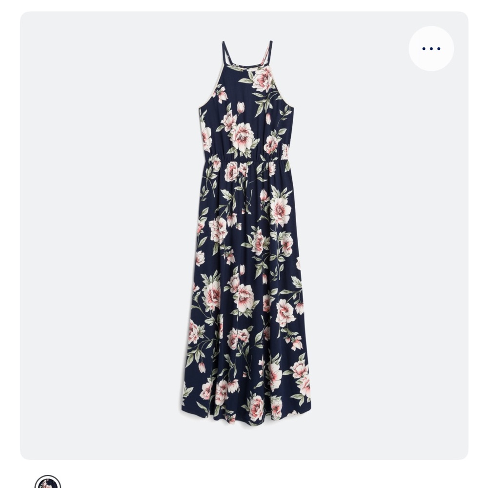 French Grey maxi dress